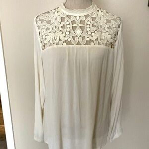 Who WhatWear lace yoke